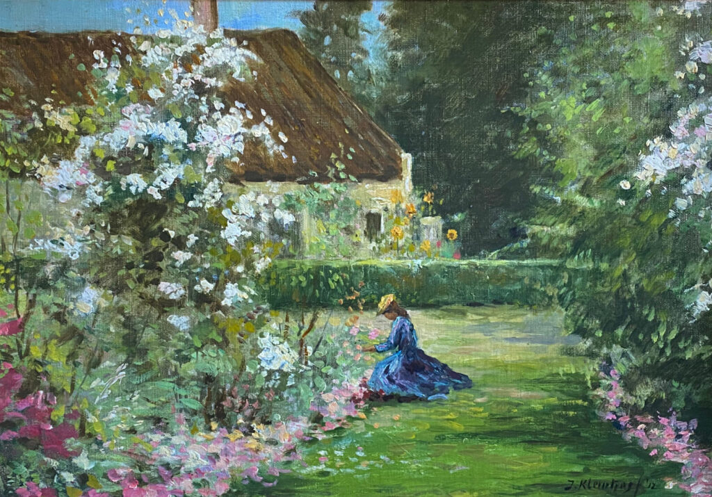 Jan Kleintjes - Kolthoorn, gezicht langs zuidkant atelier